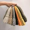 Maillard Autumn and Winter Hat Women's Korean Version Versatile Woolen Fisherman Hat Korea Dongdaemun Same Style Warm Knitted Hat