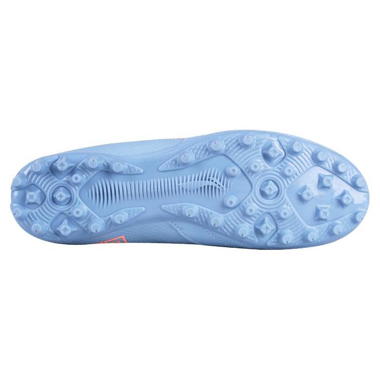 Li Ning Iron Cushioning MG Multi Ground Artificial Turf PU Leather Slip Resistant Soccer Shoes Men's Aurora Blue YSFT007-9