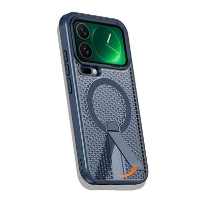 Supporto Raffreddante a Nido d'Ape Custodia Magnetica per Xiaomi 17 Pro Max 15T 14T Pro 15tpro 14tpro Lussuosa Cover Protettiva Corazzata Rigida