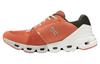 On Cloudflyer 4 Amorti Bas Chaussures de Course Homme Orange Blanc 71.98396