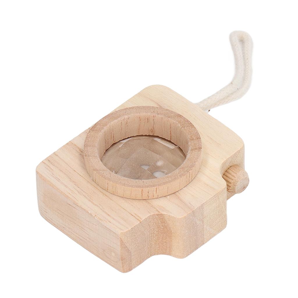 Prism Lens Toy Bee Eye Effect Unique Camera Style Cute Portable Interesting Children Toy Wood Color