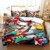 3D Print Hakos Baelz Anime Bedding Set Duvet Cover Bed Set Quilt Cover Pillowcase Comforter King Queen Size Boys Adult Bedding