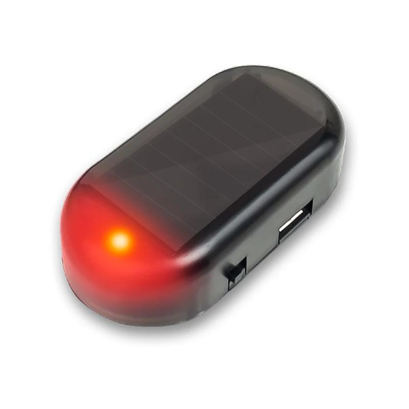 

Car Fake Security Light Solar Powered Simulated Dummy Alarm Wireless Warning Anti-Theft Caution Lamp Led Flashing Lights