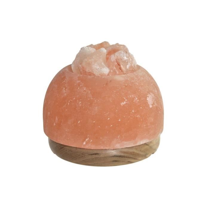 Décoration lumineuse sel orange 15 W 16 x 16 x 18 cm - Acacia - Lampe de table