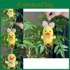 Pp Delightful Cotton Filled Plush Duck Toy With Vibrant Colors For Accessories Trendy