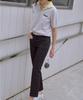 MONDAYFLOW Daily Stretch Bootcut_Black