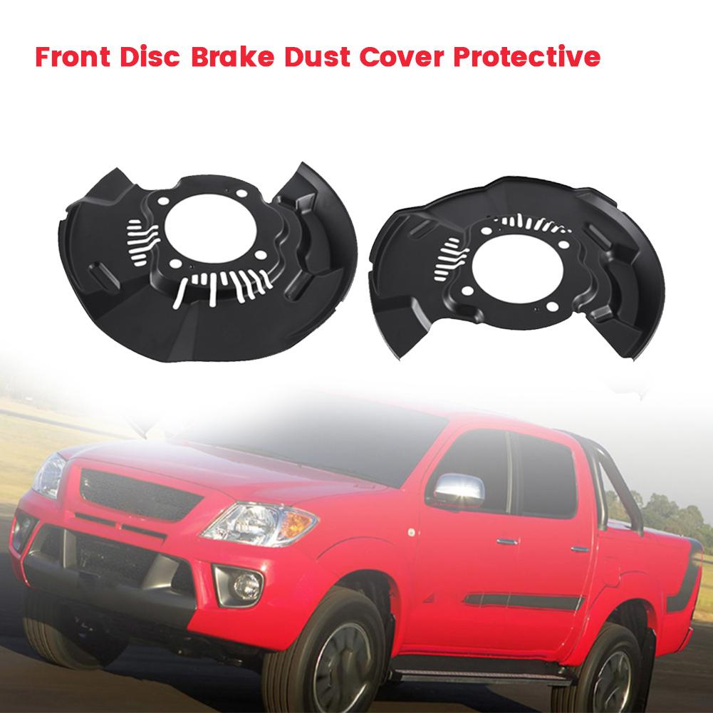 Versatile Car Front Disc Brake Dust Cover Protective For Toyota Fortuner Hilux Vigo 2005-2012 Brake Shield Plate