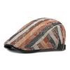 Spring Cotton Print Newsboy Caps Flat Peaked Cap Men and Women Painter Beret Hats 160