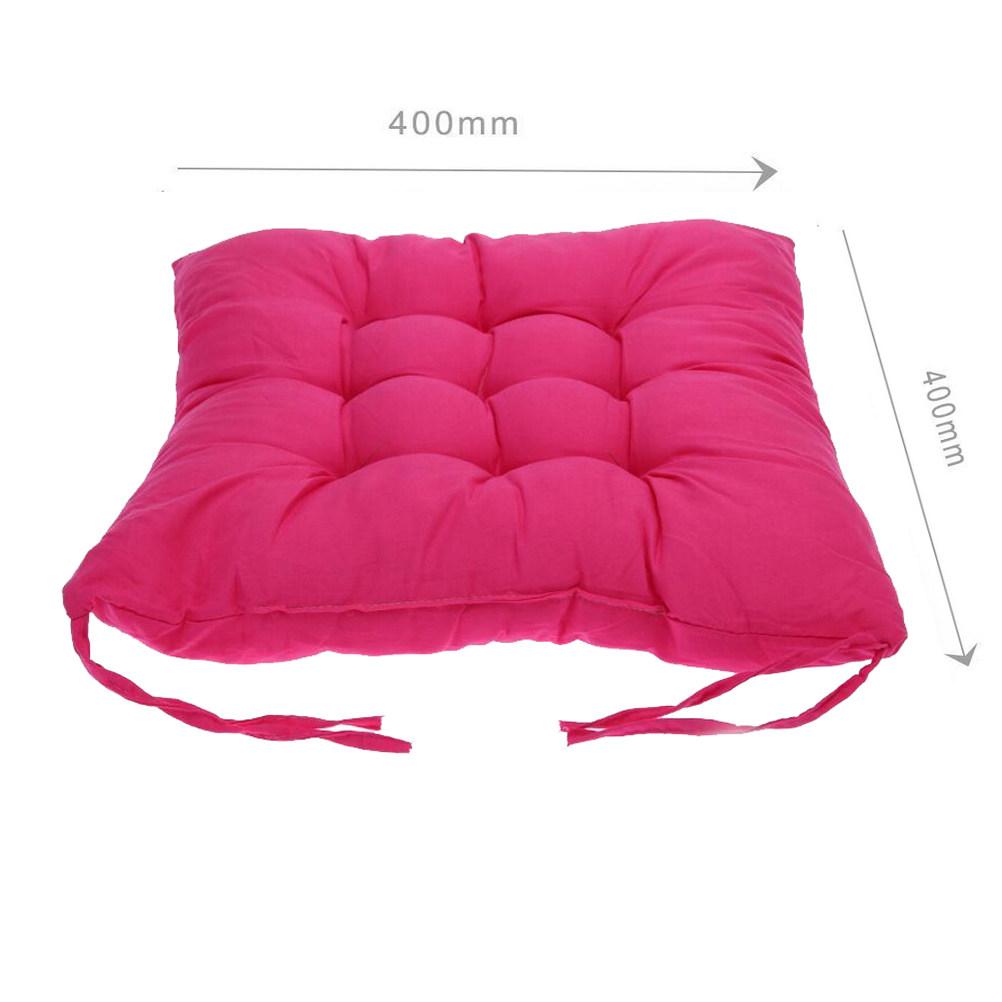 Sanding Seat Cushion Pad Soft Comfortable Non-Slip Modern Home Office Living Room Bedroom Decor 40x40x5cm Light Green