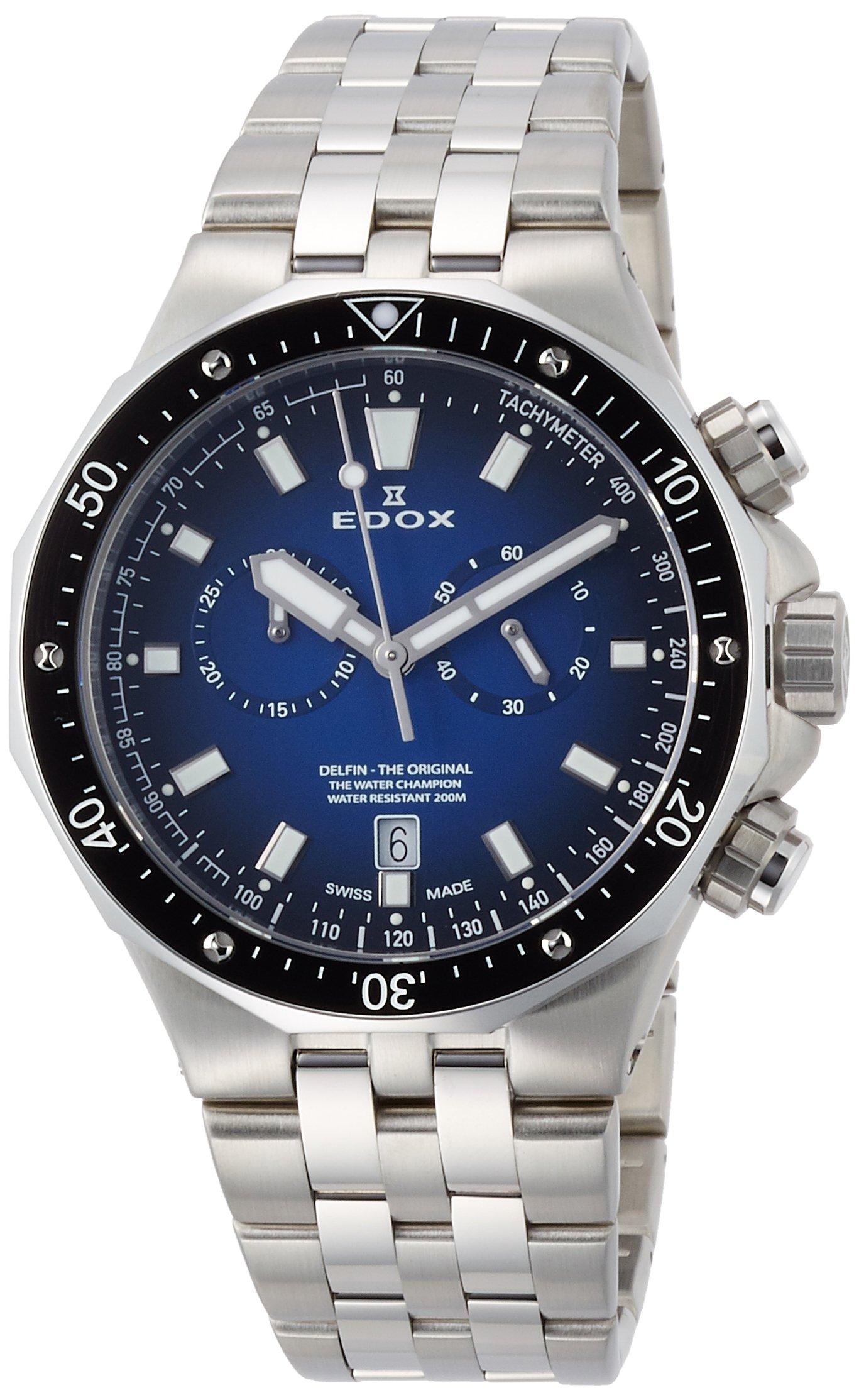 

Watch Genuine Import Silver [Edox] 10109-3M-BUIN