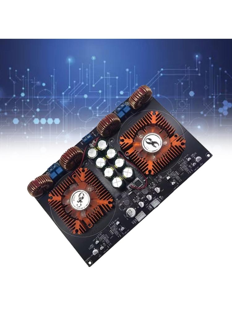 TPA3255 2.0CH Power Amplifier Board 2.0Channel Class-D Digital Amplifier Board 600W+600W (Fan Cooled)