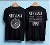 26 NIRVANA 90er Vintage Konzert Tour Weißes T-Shirt für Musikfans Unisex T-Shirt