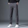 Boutique men's pants do not pick the body straight trousers men's elastic and comfortable versatile light business casual pants men's
