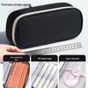 Double Layer Cartoon Pencil Case for Students - Large Capacity, High-Quality Print