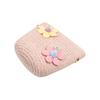 Girl Zipper Flower Straw Bag Cute Photo Props Handmade Woven Kid Messenger Bags Storage Basket Coin Purse Crossbody Handbag