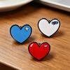Broche Esmaltado de Amor Alfinete Combinando para Casal Carregador Batendo Coração Insígnia Divertida Moletom
