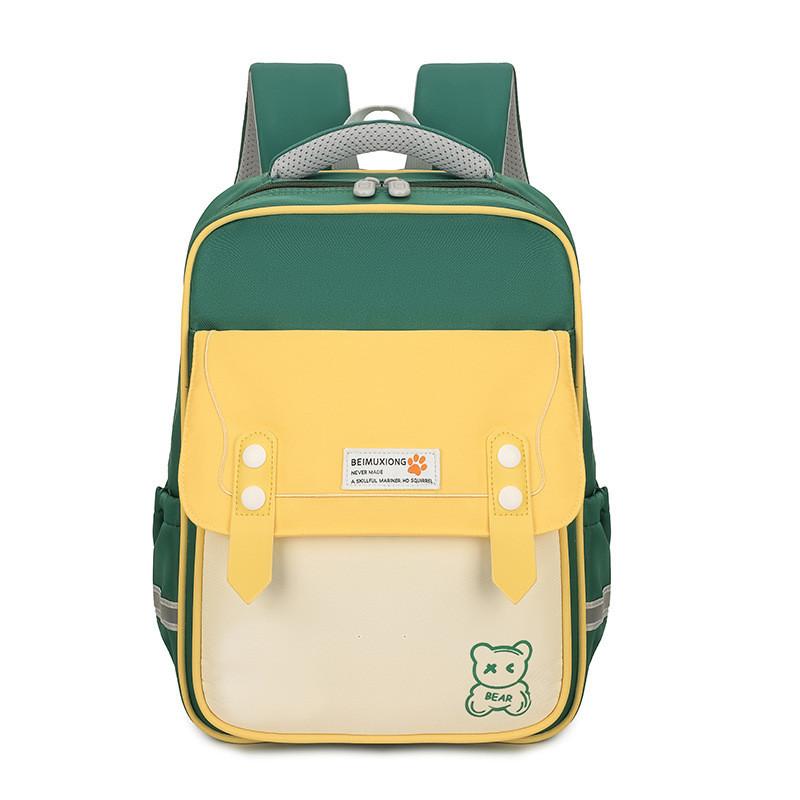 Trendy Nylon School Backpack For Kids Comfortable And Lightweight For Grades 3-6
