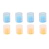Orange Luminous Car Tire Valve Cap Night Glowing Decor Caps Dustproof Cover Wheel Nozzle Cap Auto Tyre Accessories