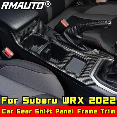 For Subaru WRX 2022 Body Kit Gear Shift Sticker Panel Frame Trim Cover Gear Shift Sticker Car Accessories