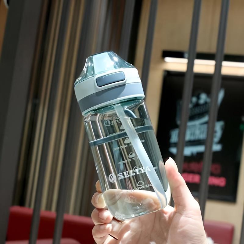 

500 млПрозрачная пластиковая трубочка для воды, портативная, противопадающая, спортивная бутылка для воды, подходит для занятий спортом на открытом воздухе, активного отдыха 500ML зелёный