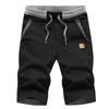 Men's Summer Slim Fit Linen Shorts: Korean Style, Casual, Mid-Length, Cotton Blend
