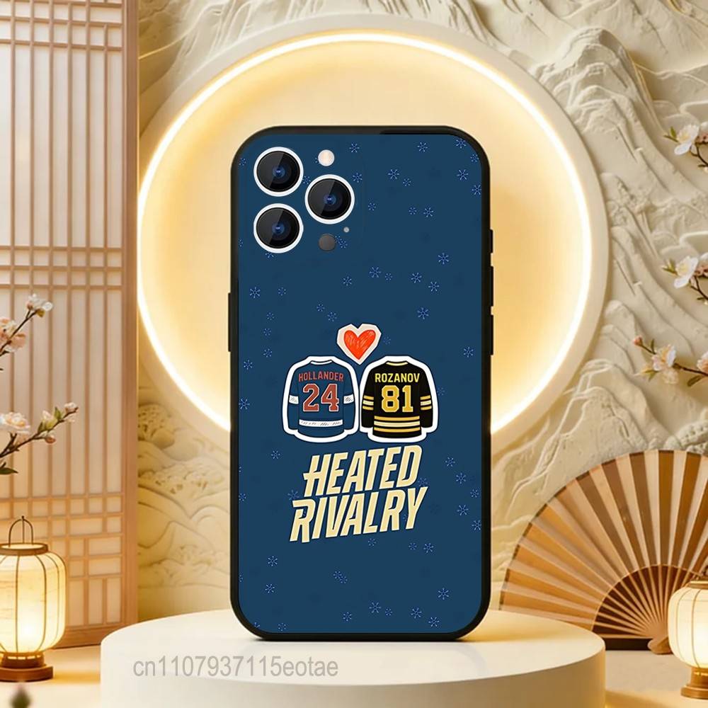 

Ice hockey H-Heated R-Rivalry Phone Case For iPhone 17,16,15,14,13,12,11,Pro,Max,Plus,E,Air,Mini Black Shockproof Funda Cover iPhone13mini