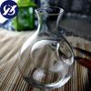 Bouteille de vin en verre de 250 ml avec trou pour saké, carafe à glace, nid de hamster, refroidissement, brandy, carafe à bière, carafe à vin transparente, outils de bar de qualité supérieure