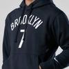 Nike Bkn M Nk Po Flc Essential N N Bequemer Hoodie mit Buchstaben und Zahlen Herren hoodies Schwarz DB1194-011