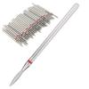 50pcs Professional Nail Polishing Grinding Head Nail Drill Bits Manicure Tool AccessoryF‑1.8mm   0.1in