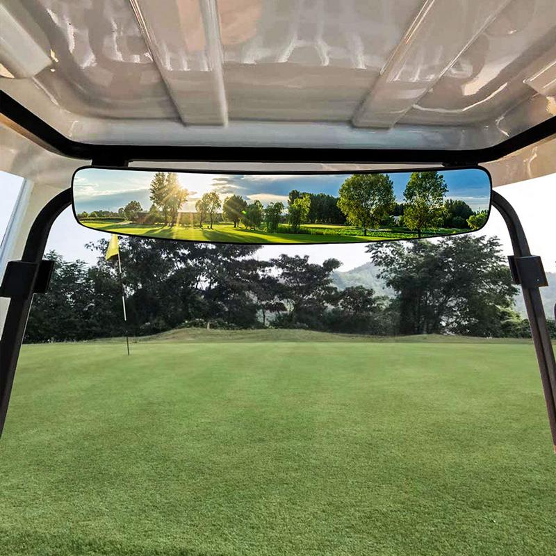 Shockproof Golf Cart Mirrors Universal Folding Side View Mirror Compatible For Club Car High Quality Auto Accessories
