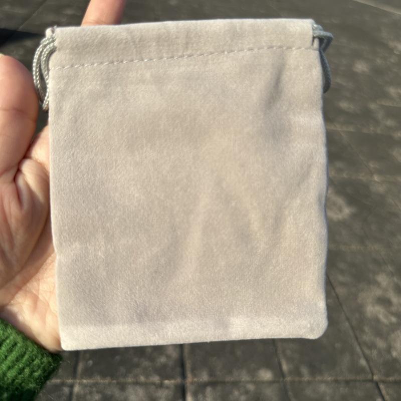 10pcs,Fleece Bundle Pocket, Drawstring Velvet Bag, Logo Printable, Packaging Bundle Pocket, Jewelry Storage, Velvet Bag