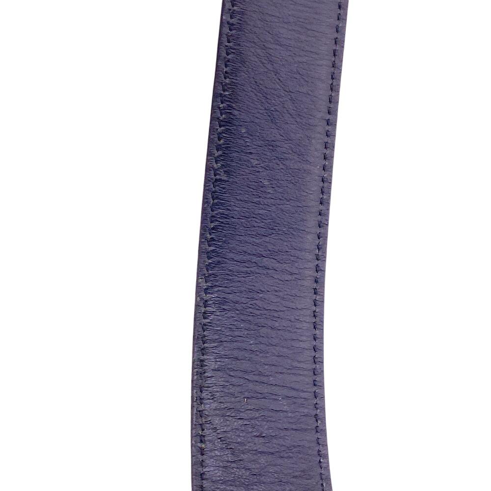 Burberry Kožený pásek Burberry London černá kůže pánský Použitý