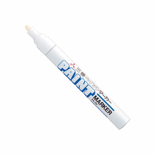 Mitsubishi Pencil Paint Marker Medium Point White 10 Pieces PX20.1