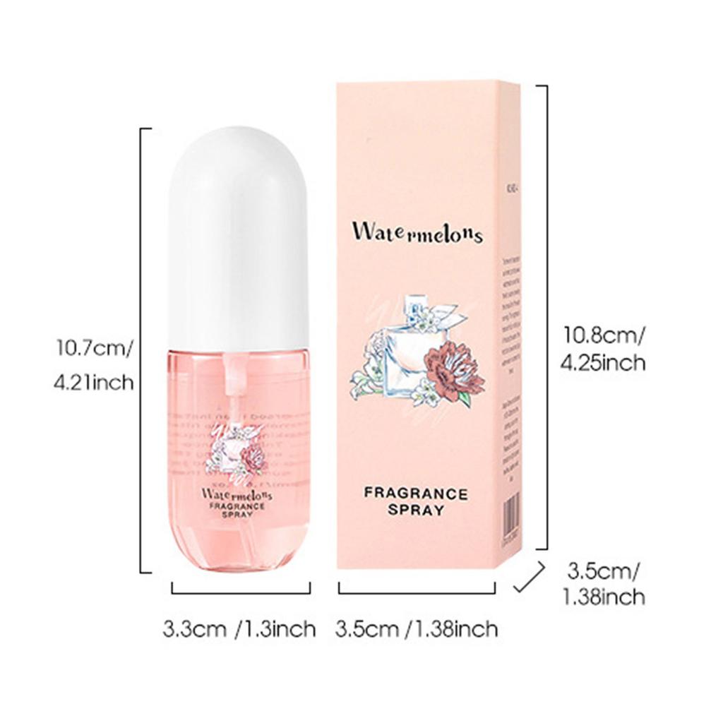 50ml Alcohol-Free Perfume Spray Long Lasting Body Fragrance with Natural Plant Based Fresh Scent for Women and Men Daily Use Work and Dating