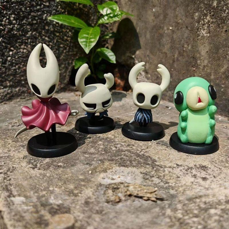 Wersja Q Hollow Knight Silk Song Rycerz Szerszeń Larwa Zote Quirrel Cień Cornifer Myla Figurki PVC Model Lalka Zabawka Kolekcja Prezent