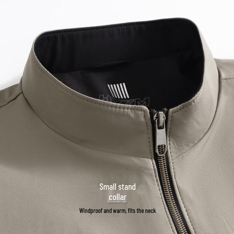 Hodo Men's Stand Collar Business Casual Jacket
