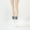 1/4 BJD Fashion Casual Knit Sports Short Socks Black White Striped Socks for 40cm SD/DD Jointed Doll Accessories