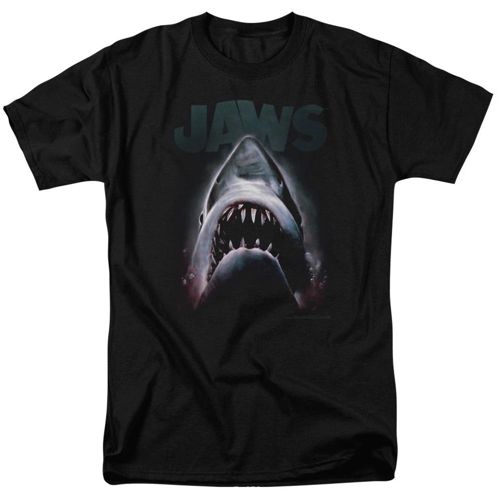 Jaws - Terror In The Deep - Unisex Short Sleeve Children s T-shirt - Black 100