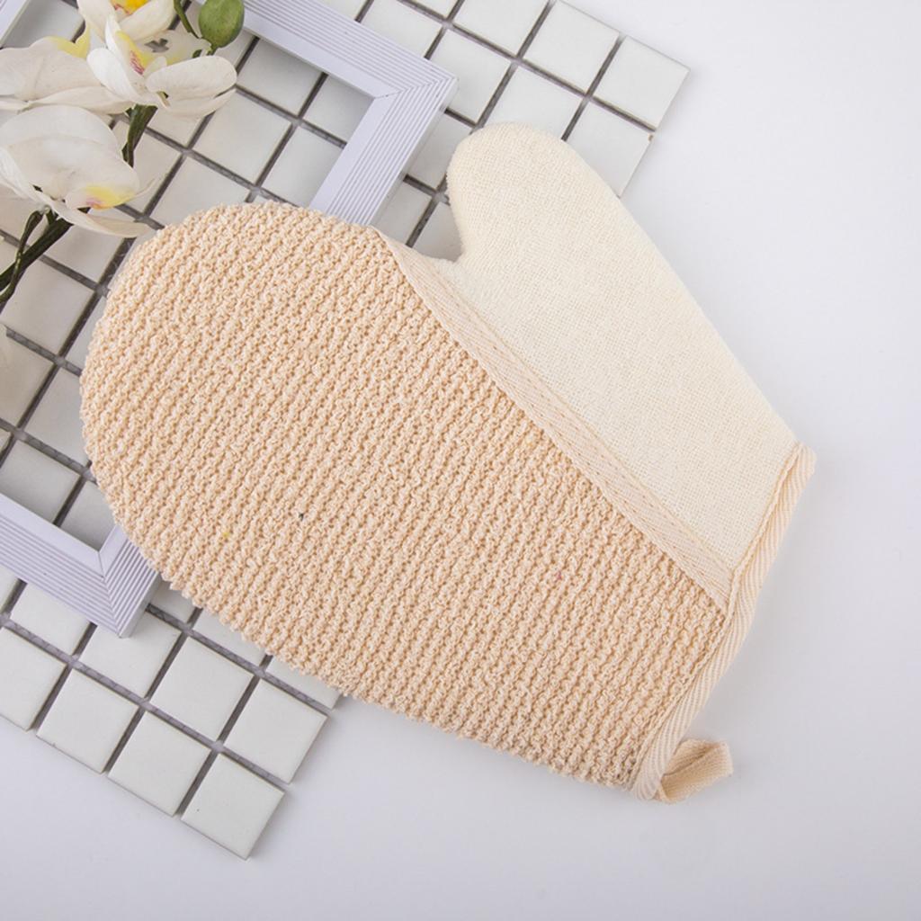 Flat Bath Gloves For Home Use In Bathrooms, For Scrubbing And Removing Dead Skin, For Bathing And Rubbing