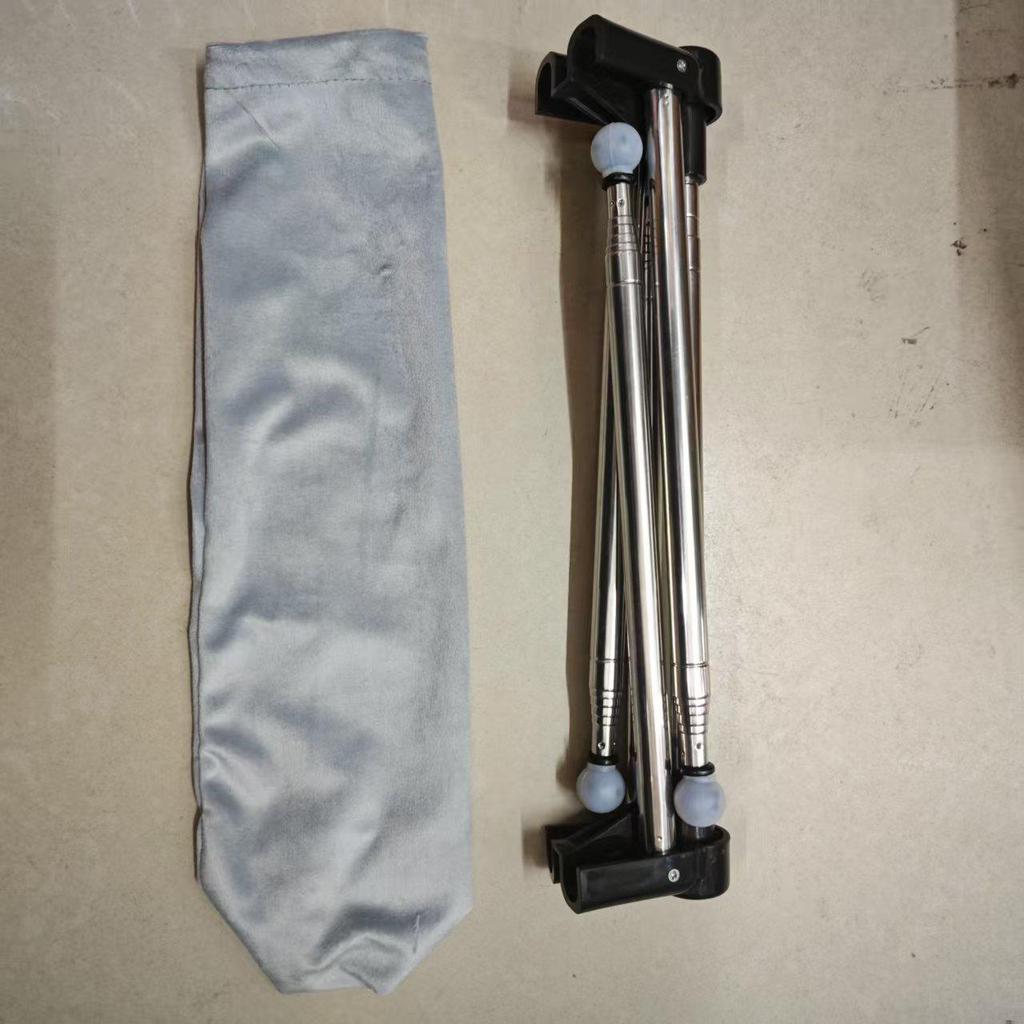 Stainless Steel Retractable Folding Clothes Drying Rack for Indoor Balcony or Travel Use