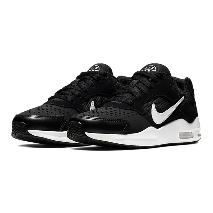 Nike Air Max Guile Lightweight Low-Top Kids Running Shoes Kids Running Shoes Black White 917641-001