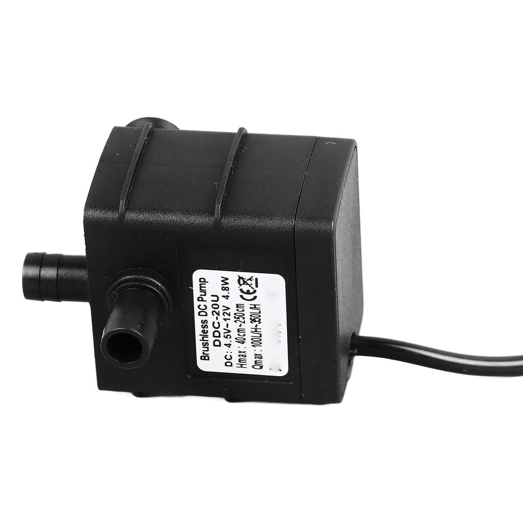 Small Submersible Water Pump Photovoltaic Solar Power DC Battery Driven Circulating Brushless Mini