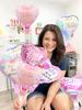 12Pcs/Set Mother's Day Happy Foil Balloons, Suitable for Mother's Day, Indoor and Outdoor Decorations, Gifts for Mom.