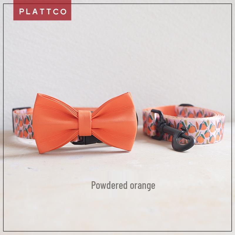 PLATTCO Stylish Printed Dog Leash & Collar Set PDC324 Extra Small