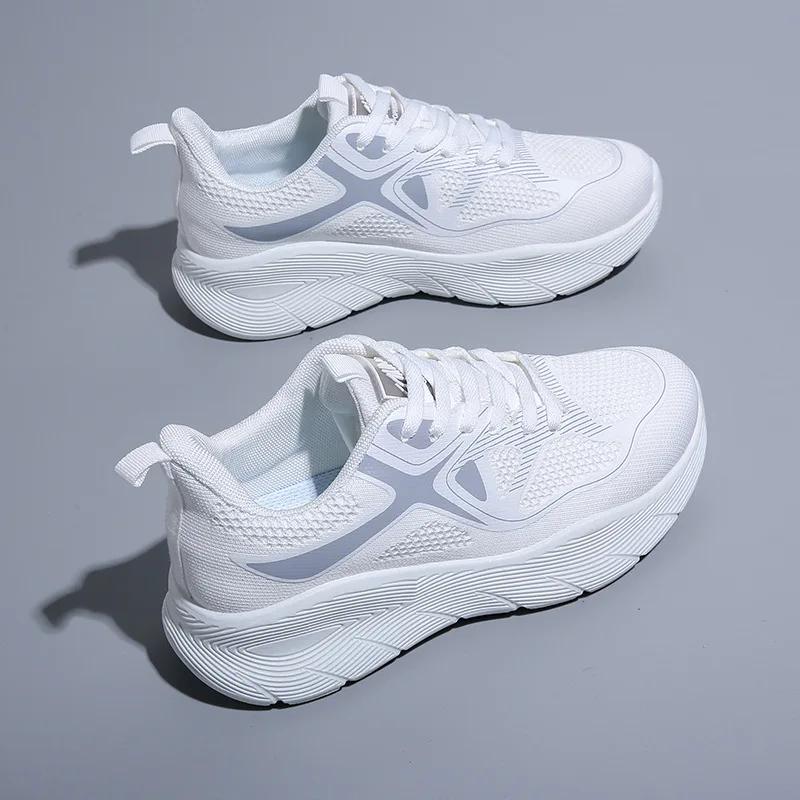 Women Shoes Fashion Colors Chunky Sneakers Breathable Mesh Casual Sport Running Shoes Girl Trainers