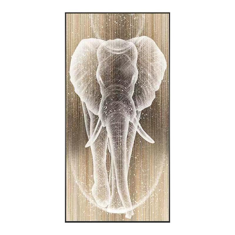 

Алмазная вышивка для прихожей, аппликация, алмазная вышивка крестом, 5d, алмазная картина, полная алмазная вышивка, новая гостиная 2024, слон, свет, роскошь, простое мозаичное искусство 100-50CM