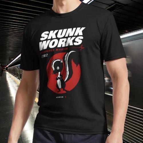 Lockheed Skunk Works - Skunk Works Active T-Shirt Funny Size S to 5XL 2XL