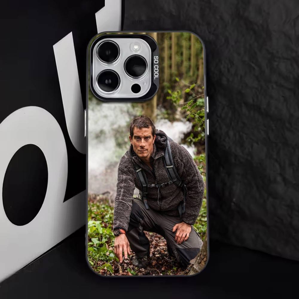 

Bear Grylls Phone Case For iPhone 17,16,15,14,13,12,11 Plus,Pro Max,XS,Colorful Silver Black Cover iPhone11PROMAX
