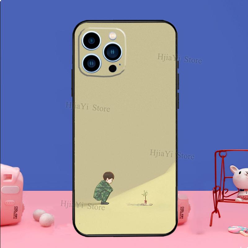 Crash Landing On You Phone Case For iPhone 16 15 12 13 Mini 11 14 Pro XS Max Plus X XR Silicone Cover