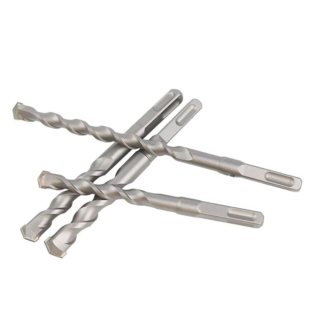 1Pcs 110-500mm SDS Plus Masonry Drill Bit Electric Hammer Drill Bit  For Rotary Hammer Drilling
